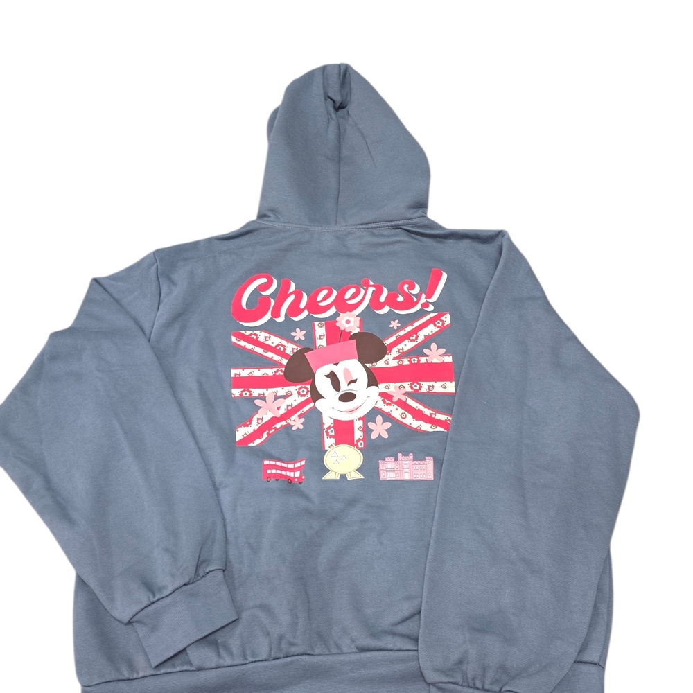 Disney Gray Zip-Up Hoodie Sweater - Picture 10 of 15